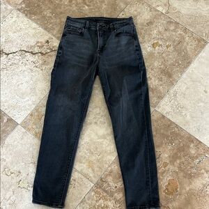 American Eagle MoM Black Wash Jeans